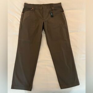 NWT - L.L. Bean BeanFlex Canvas 5 Pocket Pants - 36W x 29L - Dark Cinder
